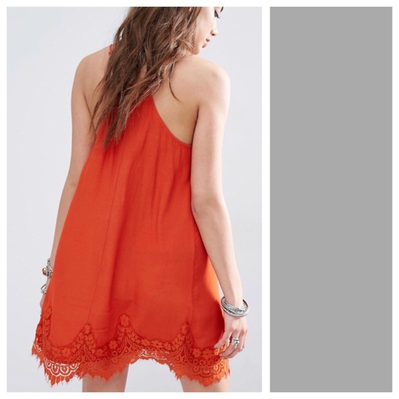 Asos Kiss The Sky Cami Slip Dress Sz M - Picture 7 of 8